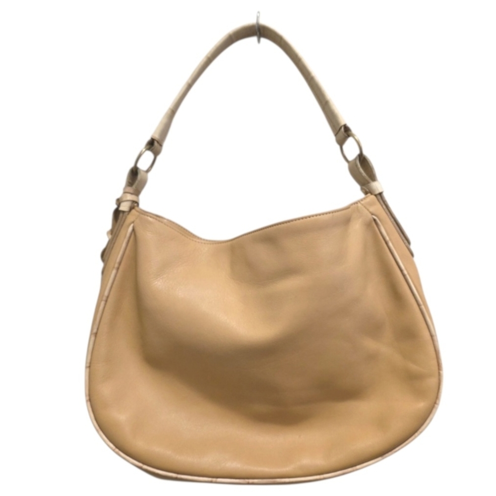 Brahmin Tan Beige Bekka Shoulder Bag Purse Classic Timeless Hobo Bag